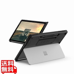 URBAN ARMOR GEAR UAG製 Surface Pro 12インチ用 SCOUT with HAND STRAPケース ( ブラック ) UAG-SFPRO12-SH-BK 写真1