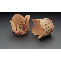 チューリップカップ茶M-305(100枚入) 写真1