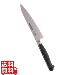 抗菌カラー庖丁 ペティーナイフ 15cm MPK-150 ブラック 写真1