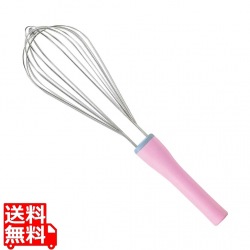 抗菌泡立て II ライン(8本線)AG-30-8 300mm ピンク 写真1