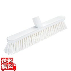 コンパクトフロアカラーブラシ 42.5cm ソフト ホワイト 写真1