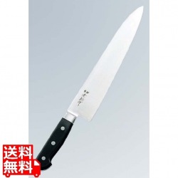 兼松作 洋庖丁(日本鋼・ツバ付)牛刀 21cm 写真1