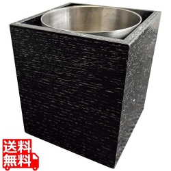 EBM 木枠しゃもじ入れ 黒 写真1