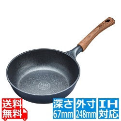 マリウスダイヤモンド ディープフライパン 24cm 写真1