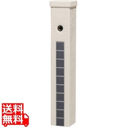 ファミエンテスタンド1口 (アイボリー) タイル/マットブラック 写真1