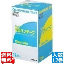 T-SE15N セロハンテープお徳用Eパック 15mm×35m 12巻入り 写真1