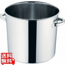 18-8テーパー付寸胴鍋(蓋無) 33cm ※ ガス火専用 写真1