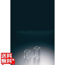 アクリルラインストレートスクエアスタンド クリア 70角 H150 写真1