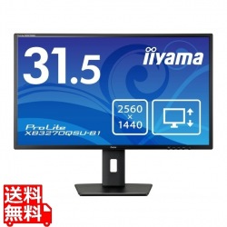 液晶ディスプレイ 31.5型/2560×1440/HDMI、DisplayPort/ブラック/スピーカー：あり/IPS方式 写真1