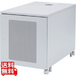 サンワサプライ 19インチマウントボックス(H700・13U) 縦型サーバーも収納できる19インチマウントボックス CP-202【大型商品の為時間指定不可】 写真1