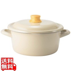 コットンプラス 両手鍋 20cm グレージュ CTP-20WGG 写真1
