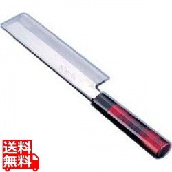 歌舞伎調和庖丁 忠舟 薄刃 19.5cm 茜 写真1