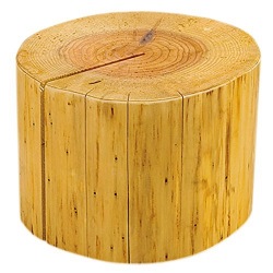 国産杉 丸太ディスプレイ台 小径 大 15-177-08(45033) 写真1