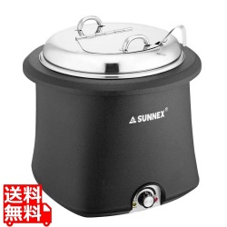 SX 電気式スープウォーマー E07-1001 ステンレス蓋仕様 10L 写真1