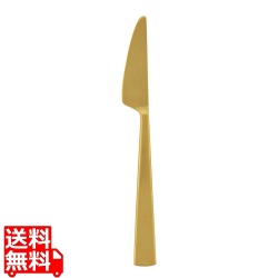 ダン ゴールド ディナーナイフ(S・H)ノコ刃付 A33411 写真1