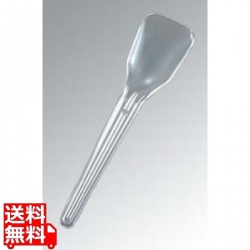 使い捨て アイス用スプーン透明(500入)#120 07011 写真1