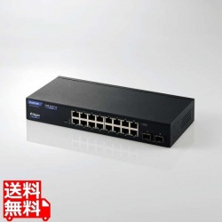 法人向けスイッチングハブ/WEBスマート/Giga/16ポート/3年保証 写真1