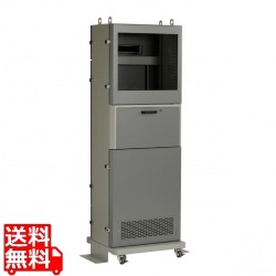 パソコン 防塵ラック まもる君 Slim ファンタイプ S10F | 防塵 スリム SDS エスディエス 写真1