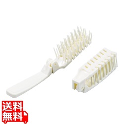 PP折りたたみ式ヘアブラシ袋入 (125本入) 写真1
