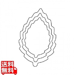 厚口野菜抜 3PC 木の葉 写真1