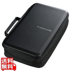 ブルーレイディスク対応セミハードケース(104枚収納・ブラック) 写真1