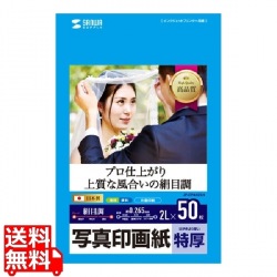 インクジェット写真印画紙・絹目 写真1