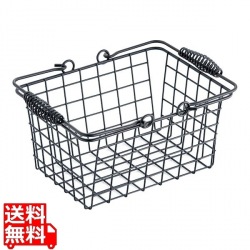 AM レクタンギュラー バスケット ブラック RBHB975 写真1
