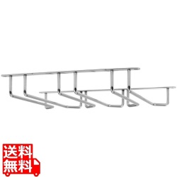 ニッケルメッキ ステムウェアラック(3連) 写真1