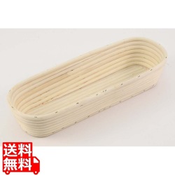 籐製 発酵ねかしカゴ オーバルロング型 VC-5 内寸350×120 写真1