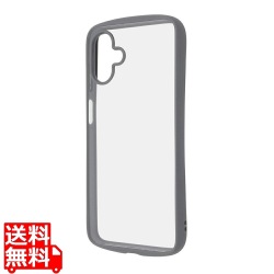 Galaxy A25 5G LS Puffull耐衝撃バンパー ハイブリッドケース/グレー 写真1