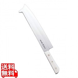 源正守 角付冷凍包丁 樹脂柄 (白銀安来鋼) 33cm 写真1