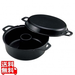 岩鋳 鉄イモノ パン焼器 24033 南部鉄器 写真1