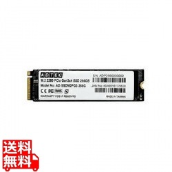 SSD M.2 NVMe PCIe Gen3x4 (2280) 256GB 写真1