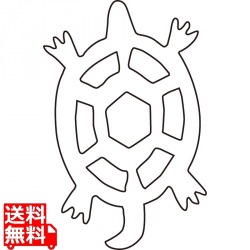 中華細工用抜型 亀 大 写真1