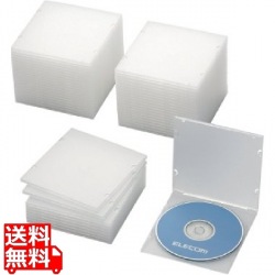 Blu-ray/DVD/CDケース(スリム/PP/1枚収納) 写真1