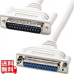RS-232Cケーブル(25pin延長用・3m) 写真1