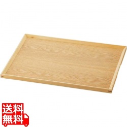 木製ノンスリップマルチトレイ クリア 特大 写真1