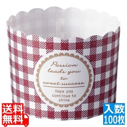 ペットマフィン(100枚入)MS743 チェック 写真1