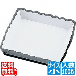 パントレー 波型 白(100枚入)184902 小 写真1