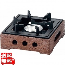 アルミ民芸こんろ B-1茶 M11-503 写真1