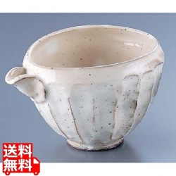 粉引面取片口冷酒器 M-113 写真1
