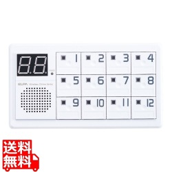 ワイヤレスチャイム 12ch受信器 写真1