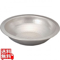 アルミ電磁用うどんすき(白仕上げ) 33cm 写真1
