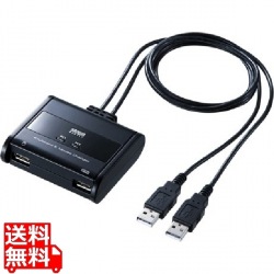 SW-KM2UUキーボード・マウス切替器 写真1