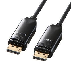 DIsplayPort光ファイバケーブル10m 写真1