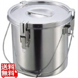 クローバー モリブデン パッキン寸胴鍋 21cm 吊付 写真1