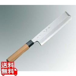 兼松作 銀三鋼 薄刃庖丁 16.5cm 写真1