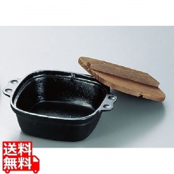SAアルミ角鍋 15cm 写真1