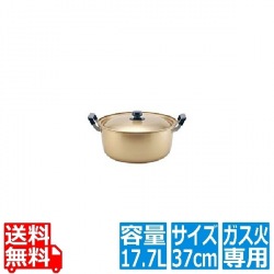 TKG 本しゅう酸 美菜食 両手鍋 37cm ※ ガス火専用 写真1