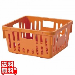 食器カゴ オレンジ 写真1